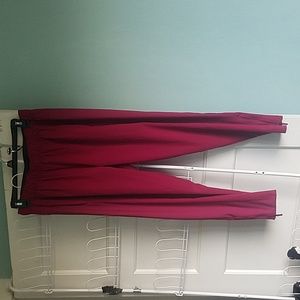 Brooks Running Shakeout Pants Dark Mauve Fuchsia Pink